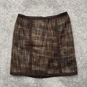 Plaid Mini Skirt Size 8 Dark Academia Preppy Chic Y2K Inspired Retro Twee Lined